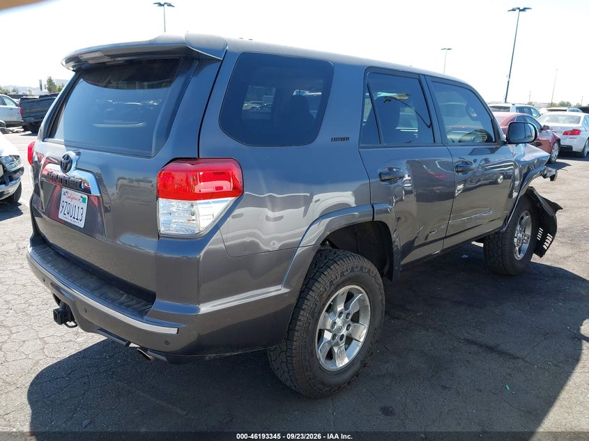Vin: jtebu5jr4a5014863, lot: 46693230, toyota 4runner sr5 v6 20104