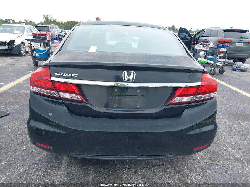 HONDA CIVIC SDN 2013 VIN 19XFB2F58DE083113