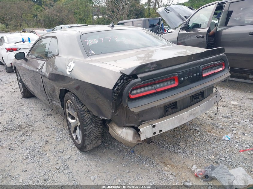 Vin: 2c3cdzbg0fh733772, lot: 46693246, dodge challenger sxt plus 20153
