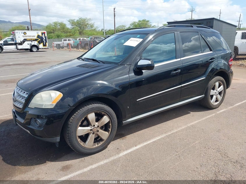 Vin: 4jgbb5gb4aa579590, lot: 46693247, mercedes-benz m-class ml 350 20102