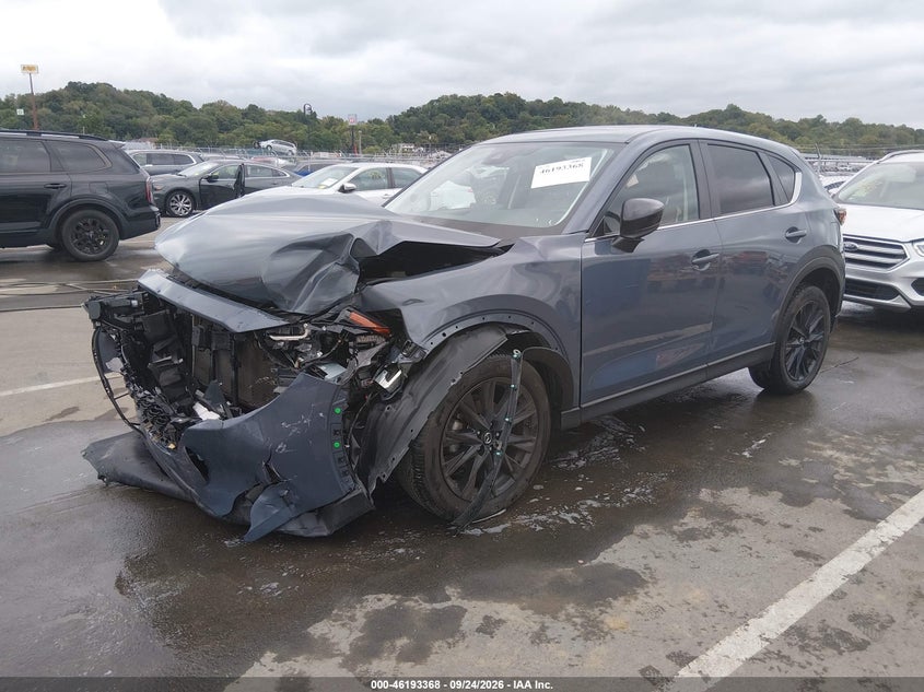 Vin: jm3kfbcm9p0215217, lot: 46693252, mazda cx-5 2.5 s carbon edition 20232