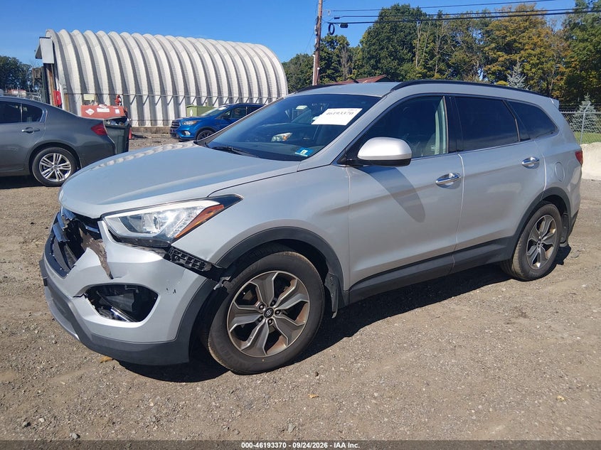Vin: km8smdhf7gu162784, lot: 46693254, hyundai santa fe se 20162