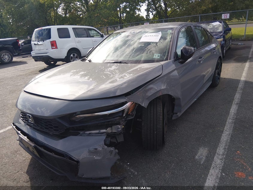 Vin: 2hgfe2f58th523438, lot: 46693264, honda civic sport 20262