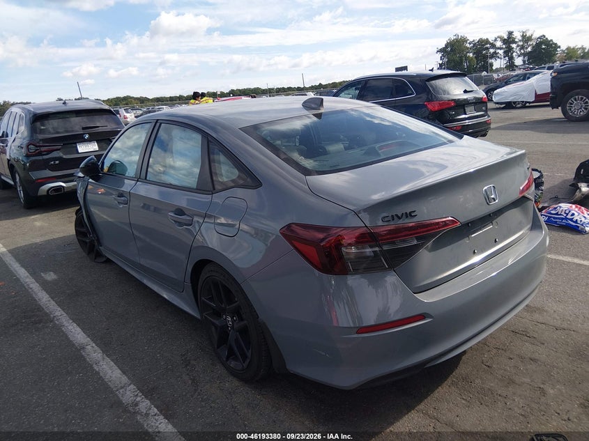 Vin: 2hgfe2f58th523438, lot: 46693264, honda civic sport 20263