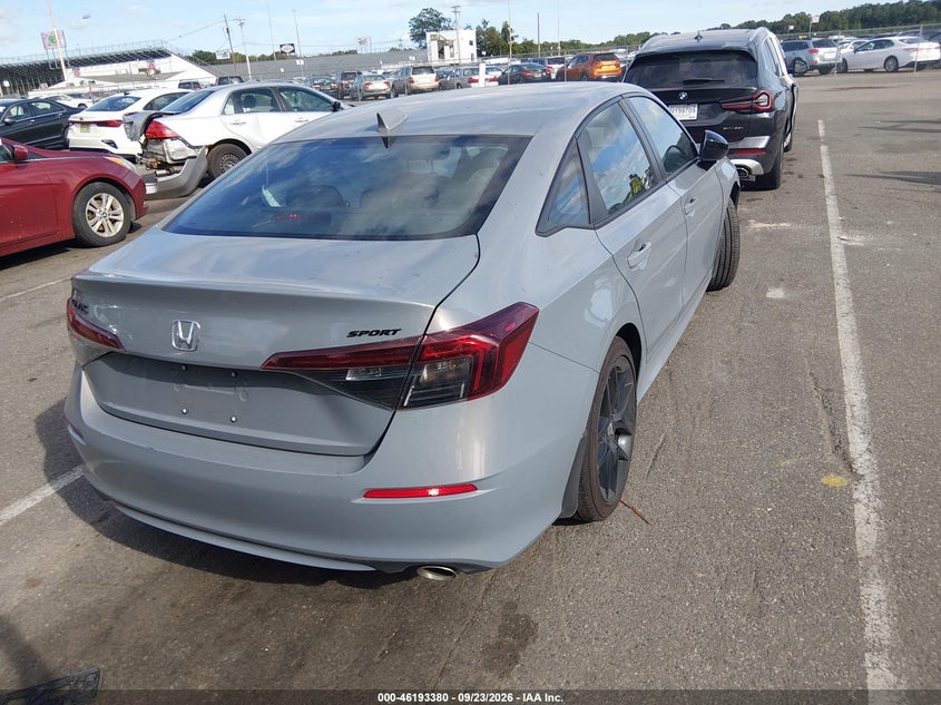 Vin: 2hgfe2f58th523438, lot: 46693264, honda civic sport 20264