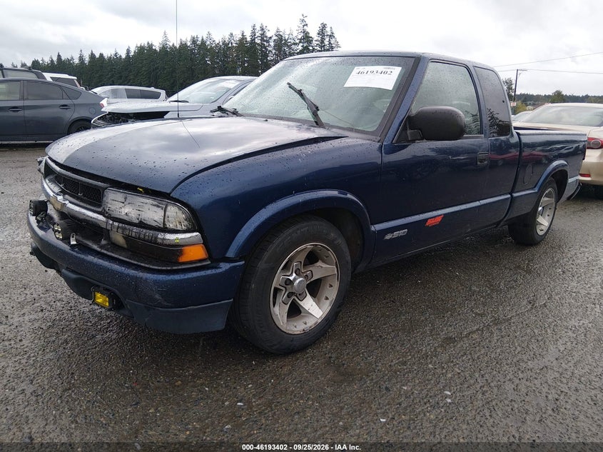 2001 Chevrolet S-10 Pickup, Викрадення, IAAI, VIN 1GCCS195218116041 — фото 2