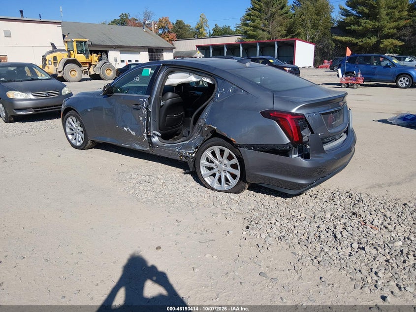 Vin: 1g6dx5rk8m0120636, lot: 46693298, cadillac ct5 luxury 20213