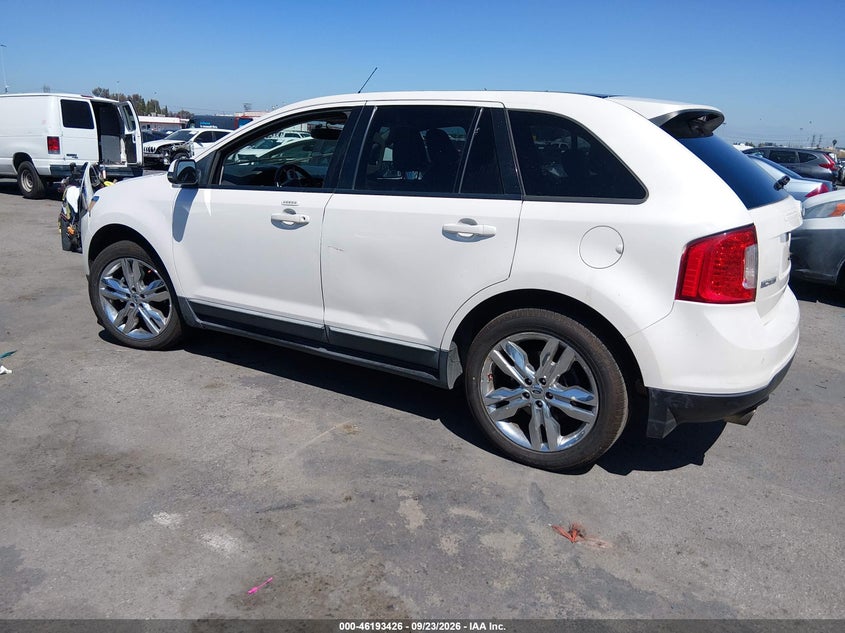 Vin: 2fmdk3j99cba04363, lot: 46693310, ford edge sel 20123