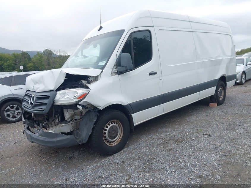 Vin: w1w40chy6mt055302, lot: 46693312, mercedes-benz sprinter 2500 high roof i4 20212