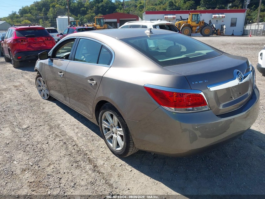 Vin: 1g4gc5ed3bf377531, lot: 46693320, buick lacrosse cxl 20113