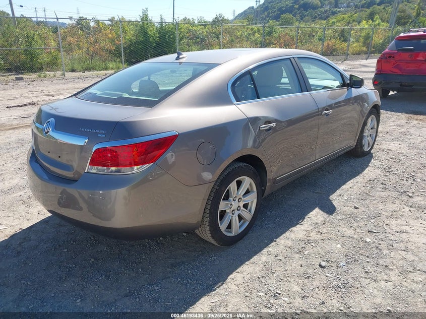 Vin: 1g4gc5ed3bf377531, lot: 46693320, buick lacrosse cxl 20114