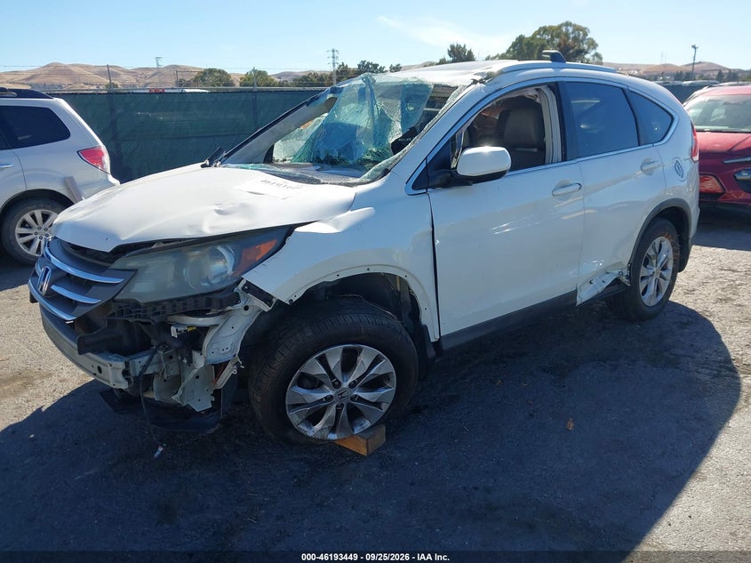 Vin: 5j6rm3h7xdl024500, lot: 46693333, honda cr-v ex-l 20132