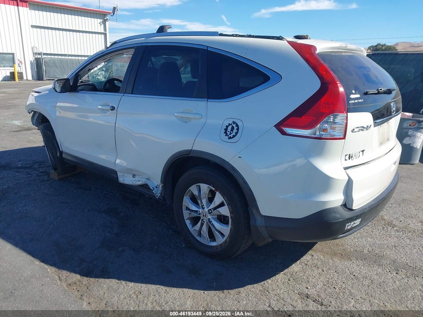 Vin: 5j6rm3h7xdl024500, lot: 46693333, honda cr-v ex-l 20133