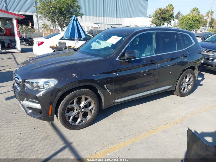 Vin: 5uxty5c06l9c88509, lot: 46693353, bmw x3 xdrive30i 20202
