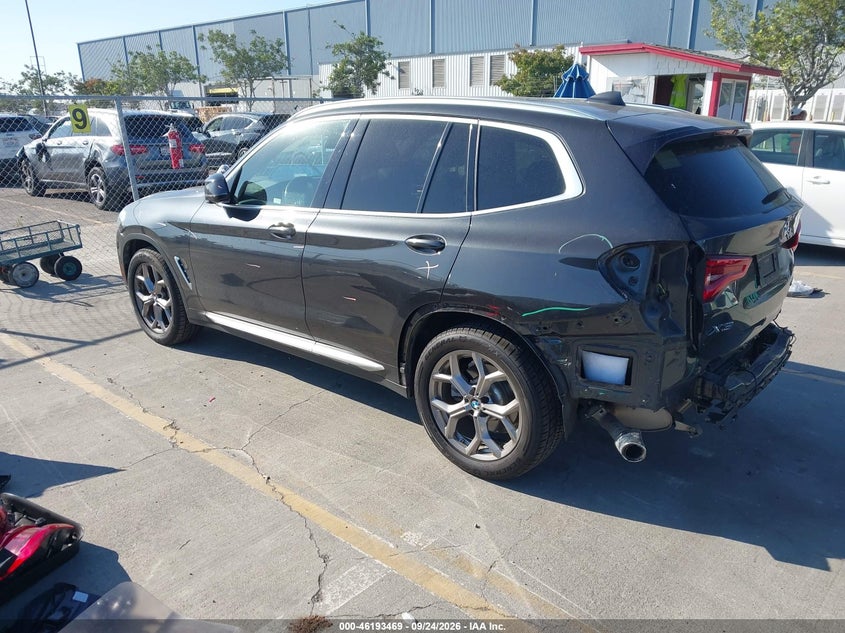 Vin: 5uxty5c06l9c88509, lot: 46693353, bmw x3 xdrive30i 20203