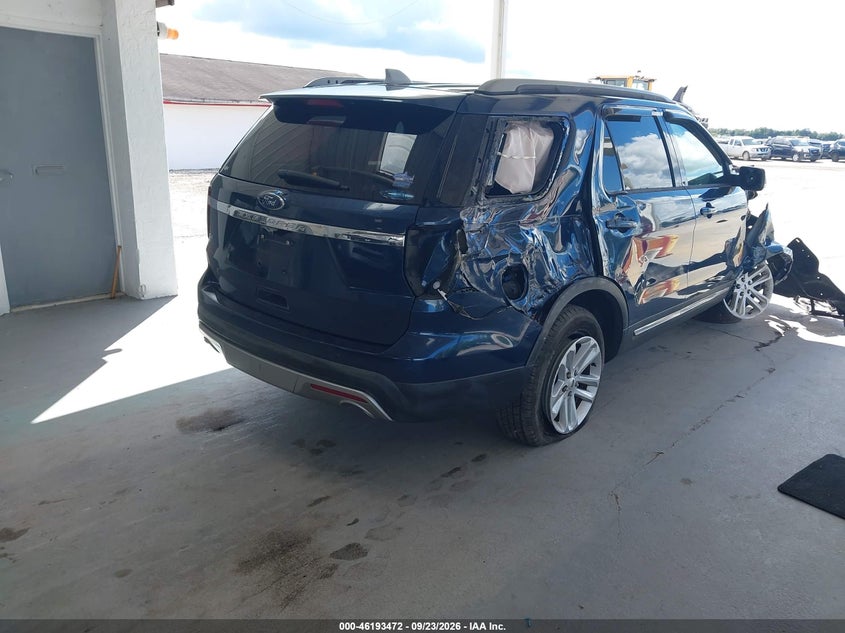 Vin: 1fm5k7d87hge40885, lot: 46693356, ford explorer xlt 20174