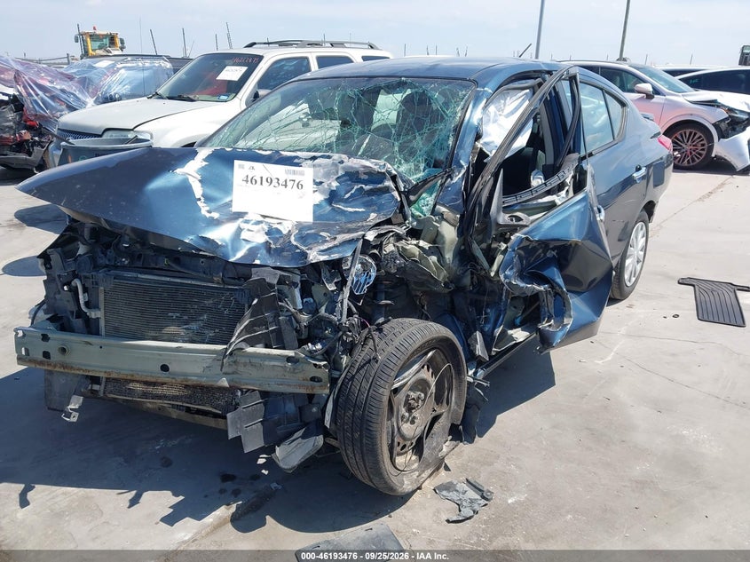 Vin: 3n1cn7ap0fl873605, lot: 46693360, nissan versa 1.6 sv 20152