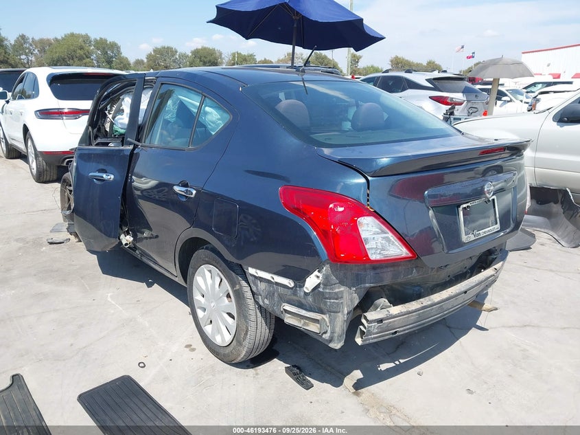 Vin: 3n1cn7ap0fl873605, lot: 46693360, nissan versa 1.6 sv 20153