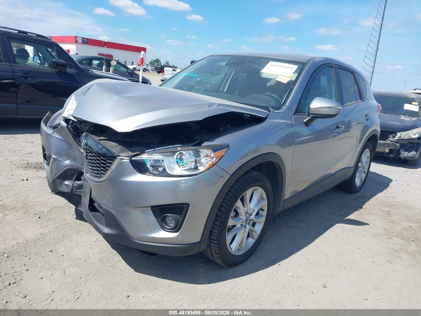 Vin: jm3ke4dy7f0532668, lot: 46693383, mazda cx-5 grand touring 20152