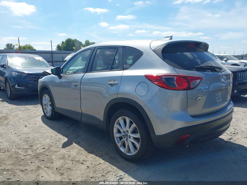 Vin: jm3ke4dy7f0532668, lot: 46693383, mazda cx-5 grand touring 20153