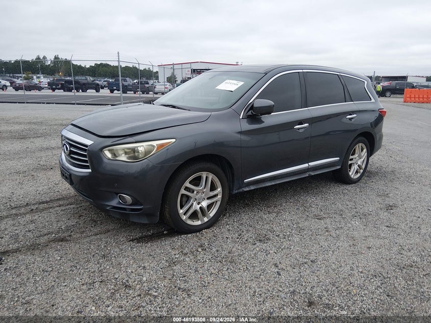 Vin: 5n1al0mm2dc308845, lot: 46693392, infiniti jx35 20132