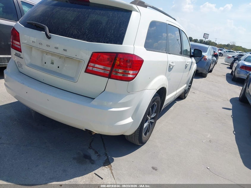 Vin: 3c4pdcab3jt171687, lot: 46693418, dodge journey se 20184