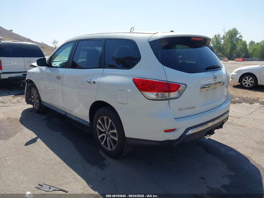 Vin: 5n1ar2mmxec681711, lot: 46693424, nissan pathfinder platinum/s/sl/sv 20143