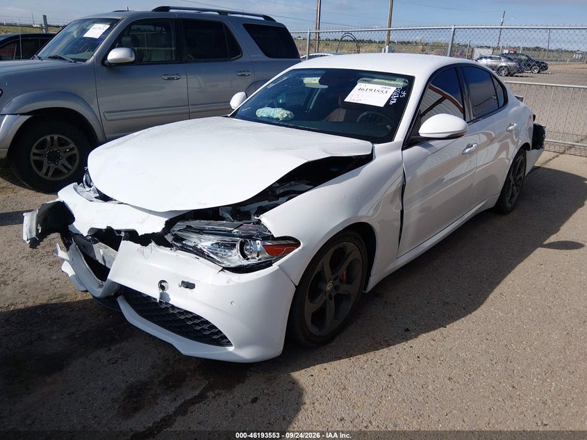Vin: zarfaman4k7600867, lot: 46693437, alfa romeo giulia sport rwd 20192