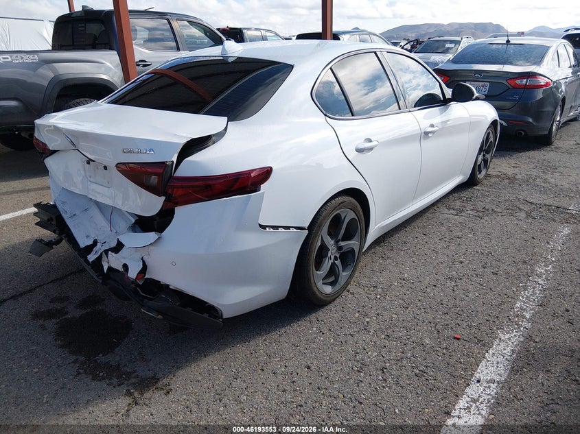 Vin: zarfaman4k7600867, lot: 46693437, alfa romeo giulia sport rwd 20194