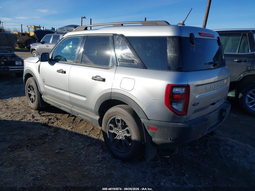Vin: 3fmcr9b60mra55042, lot: 46693458, ford bronco sport big bend 20213