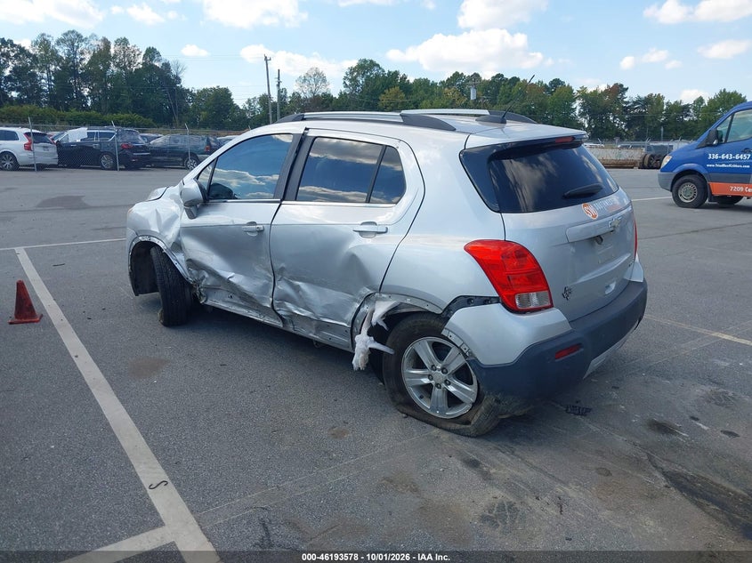 Vin: 3gncjlsb3fl243699, lot: 46693462, chevrolet trax lt 20153