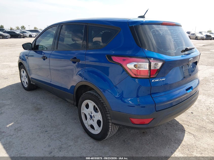 Vin: 1fmcu0f75hue07625, lot: 46693463, ford escape s 20173