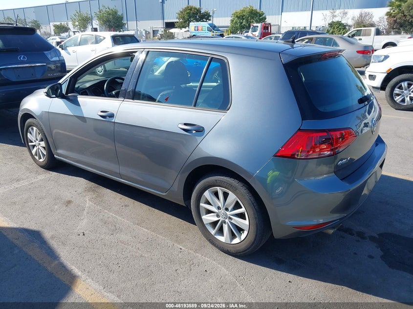 Vin: 3vw217au5hm022808, lot: 46693473, volkswagen golf tsi s 4-door/tsi se 4-door/tsi sel 4-door/tsi wolfsburg edition 4-door 20173