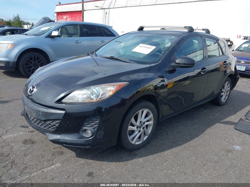Vin: jm1bl1l78d1833768, lot: 46693481, mazda mazda3 i touring 20132