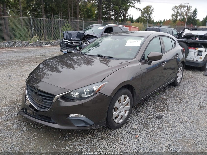 MAZDA MAZDA3 2015 VIN 3MZBM1K77FM161364