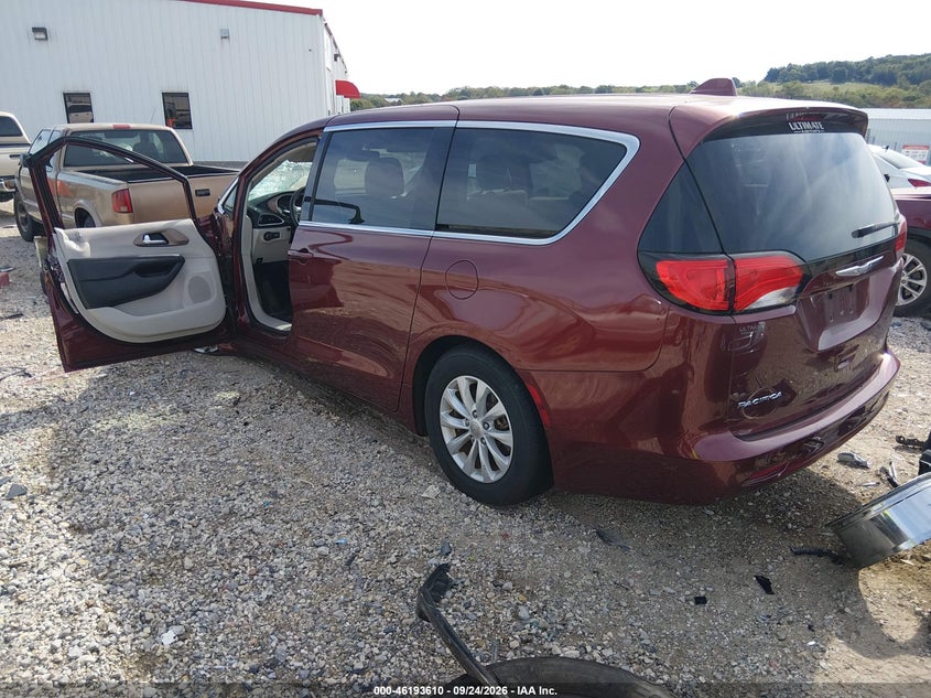 Vin: 2c4rc1dg7hr518880, lot: 46693494, chrysler pacifica touring 20173