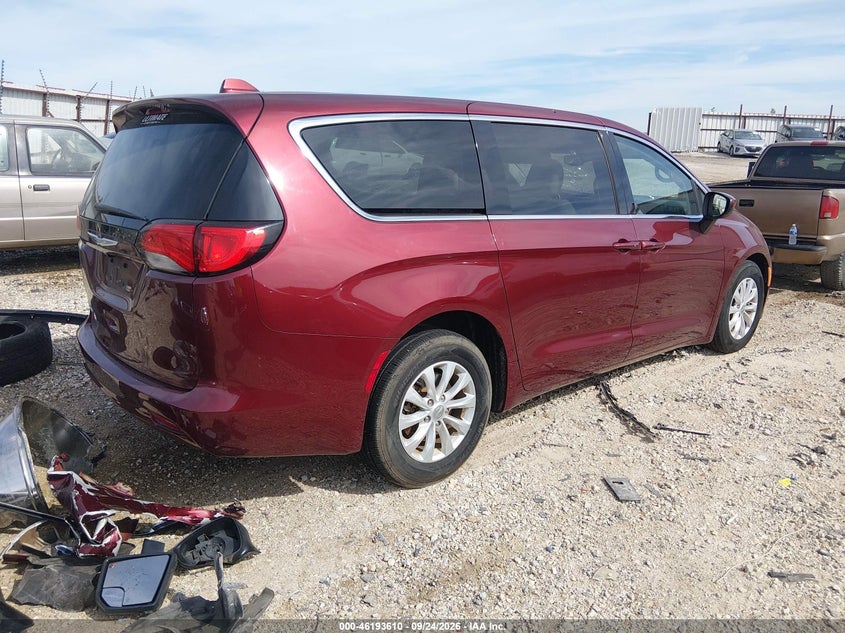 Vin: 2c4rc1dg7hr518880, lot: 46693494, chrysler pacifica touring 20174