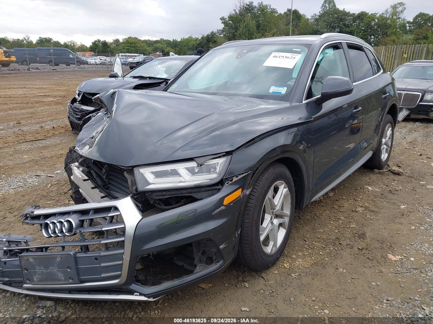Vin: wa1bnafy2j2093696, lot: 46693509, audi q5 2.0t premium/2.0t tech premium 20182