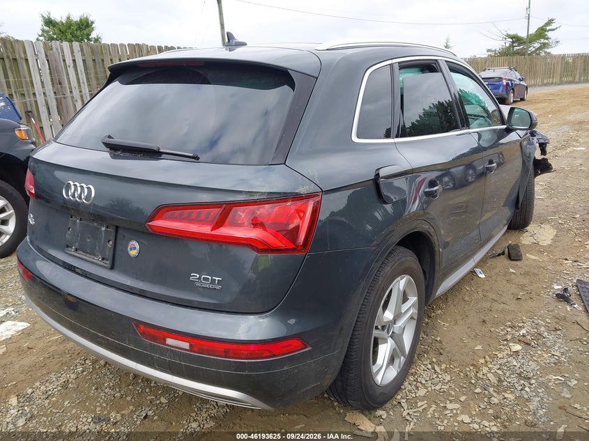 Vin: wa1bnafy2j2093696, lot: 46693509, audi q5 2.0t premium/2.0t tech premium 20184
