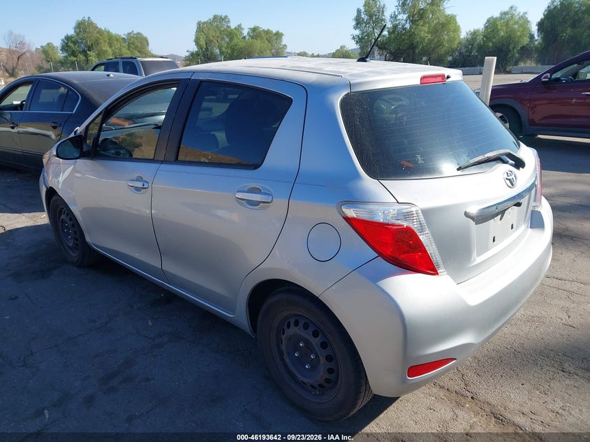 Vin: jtdktud32dd552528, lot: 46693526, toyota yaris l 20133