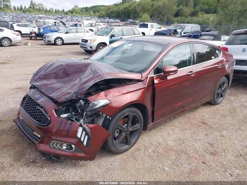 Vin: 3fa6p0h79gr266687, lot: 46693532, ford fusion se 20162
