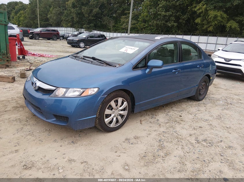 Vin: 2hgfa1f50ah321485, lot: 46693535, honda civic lx 20102