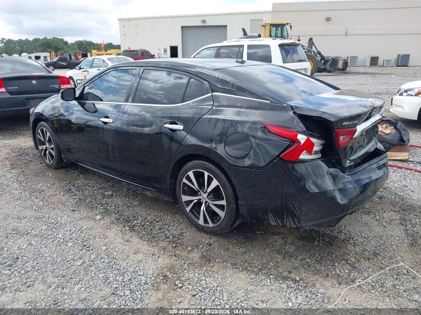 Vin: 1n4aa6ap9jc401004, lot: 46693557, nissan maxima 3.5 sl 20183