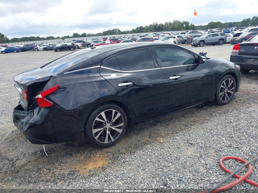 Vin: 1n4aa6ap9jc401004, lot: 46693557, nissan maxima 3.5 sl 20184