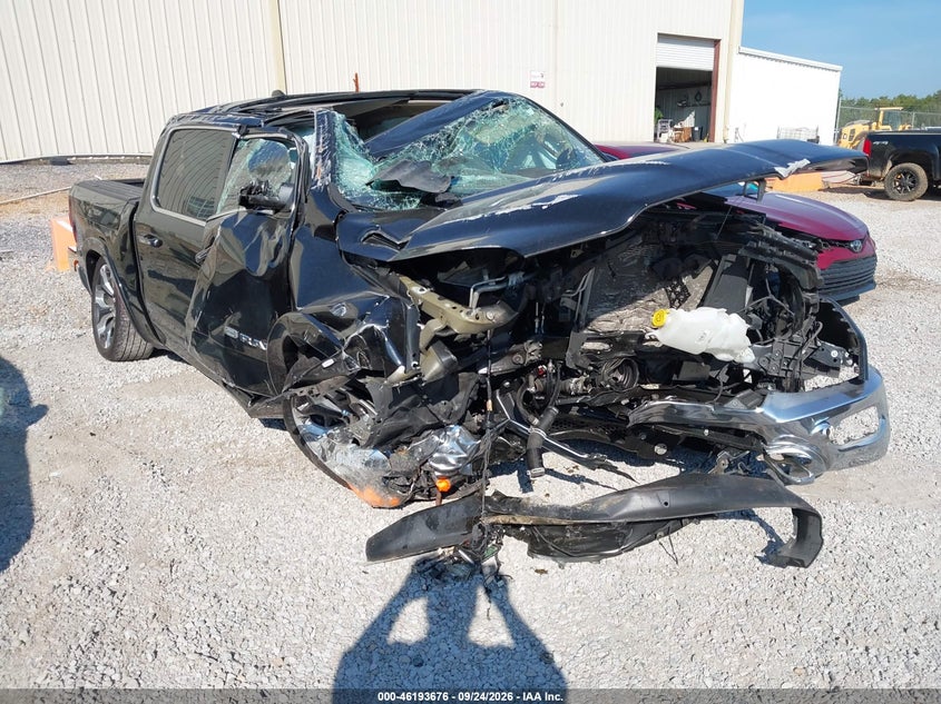 Vin: 1c6rrektxkn835960, lot: 46693560, ram 1500 longhorn  4x2 5'7 box 2019 img_1