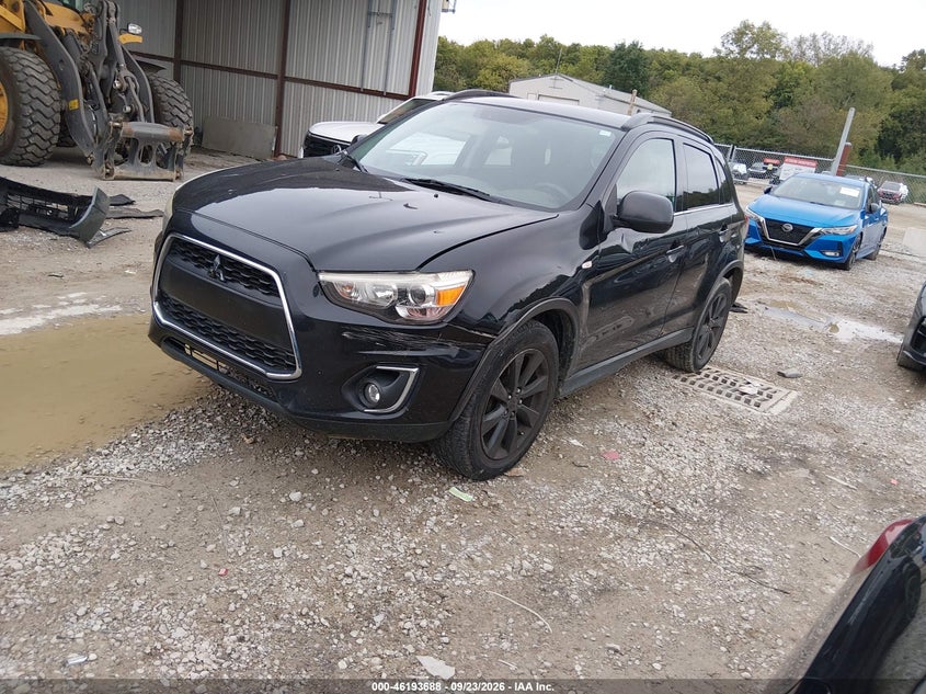 Vin: 4a4ap5auxde022992, lot: 46693572, mitsubishi outlander sport le 20132