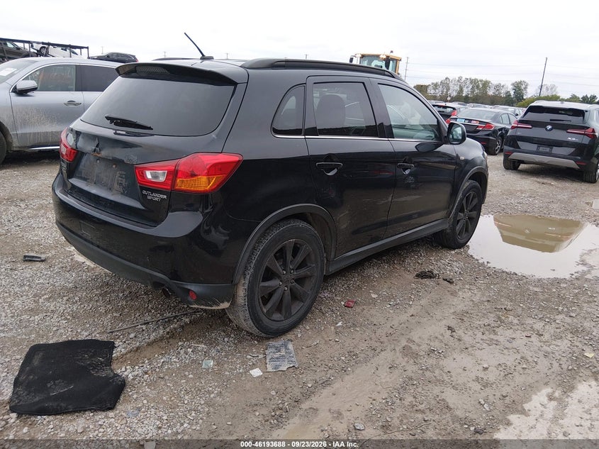 Vin: 4a4ap5auxde022992, lot: 46693572, mitsubishi outlander sport le 20134