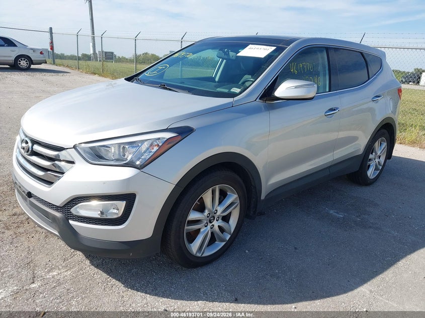 Vin: 5xyzwdla1dg068695, lot: 46693585, hyundai santa fe 2.0t sport 20132