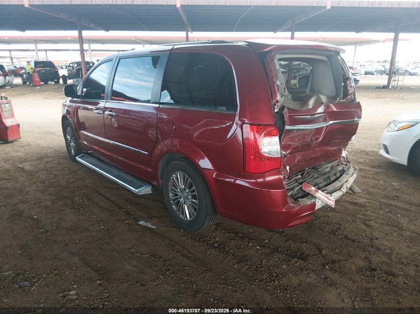 Vin: 2a4rr6dg9br609114, lot: 46693590, chrysler town & country limited 20113