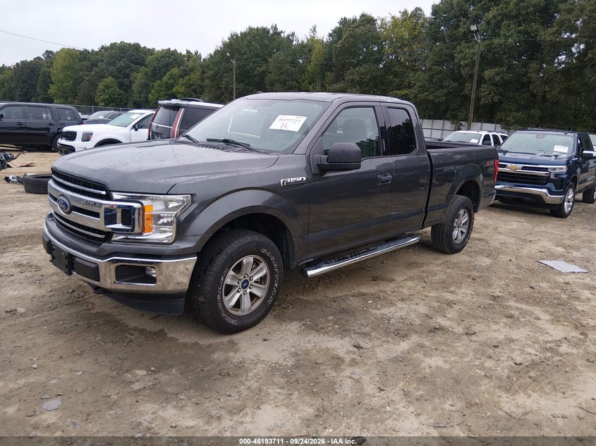 Vin: 1ftfx1e55jkg08294, lot: 46693596, ford f-150 xlt 20182